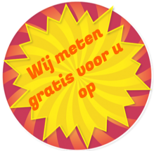 Wij meten Gratis vooruop